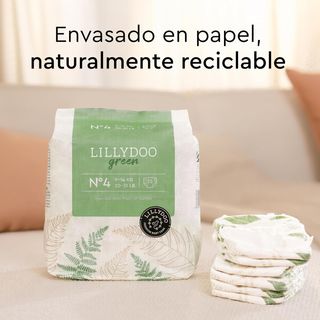 Pañales LILLYDOO green Talla 7 (102 uds)