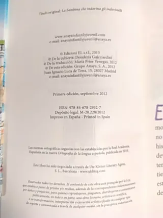 Guapas, listas y valientes. La niña de las adiv...