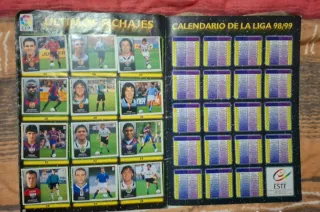 Album COMPLETO liga 98-99 liga 1998-1999