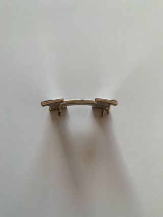 Hebilla Hermès H Plata