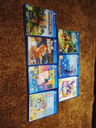 Lote Videojuegos PS4 85€€ Todo,si quereis 1:13€