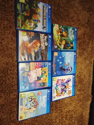 Lote Videojuegos PS4 85€€ Todo,si quereis 1:13€