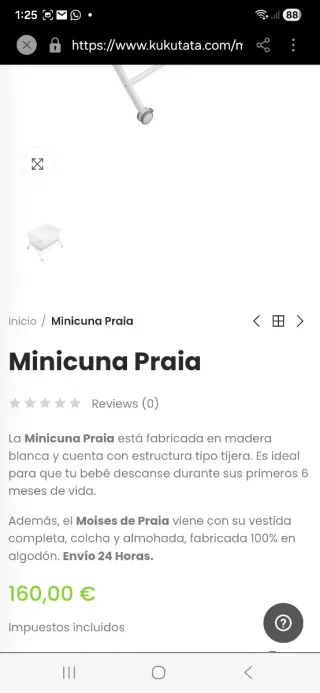 Minicuna Petit Praia