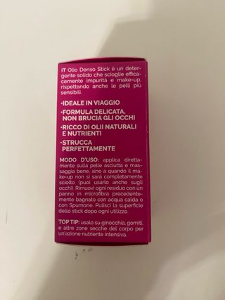 Veralab Olio Denso Stick Struccante Viso e Corpo