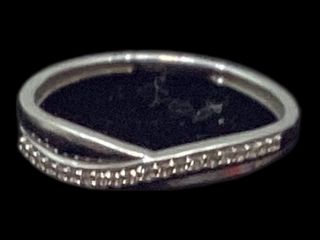 anillo oro 18k con circonita