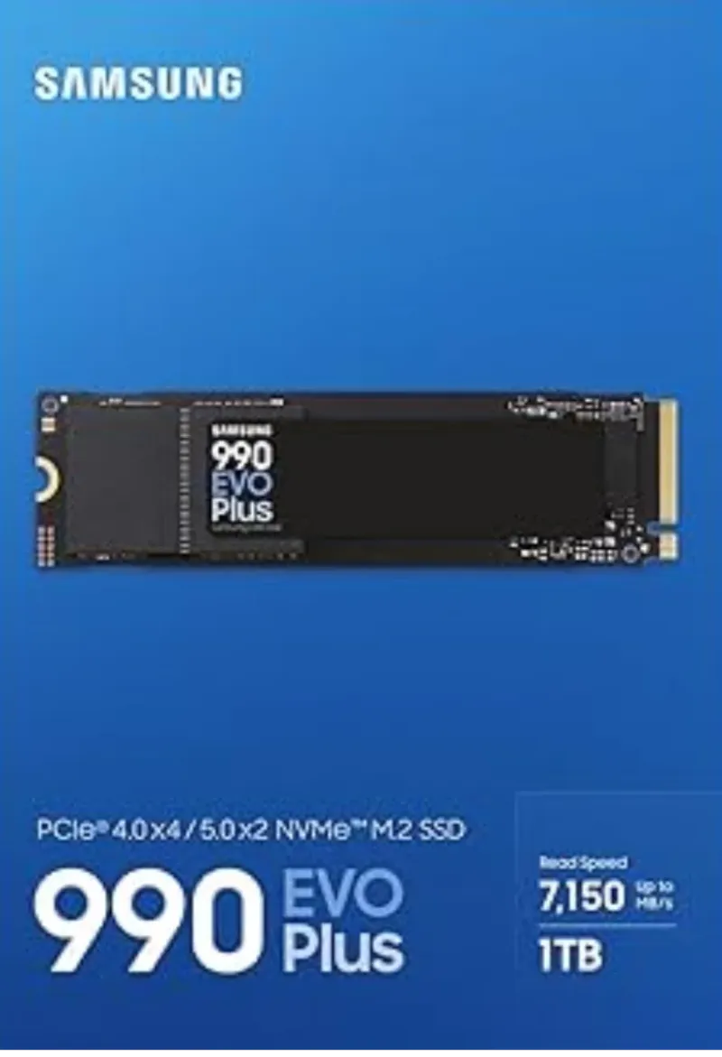 SSD Samsung 990 EVO Plus 1TB NVMe M.2