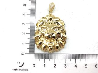 colgante oro 18k con piedra con circonita