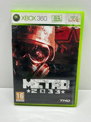 Metro 2033 (PAL Esp) Xbox 360