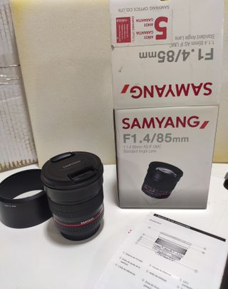 Objetivo Samyang 85mm f1.4 AS IF UMC Canon