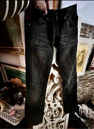 Pantalón D&G Gris Nuevo con Etiquetas,  Vaquero