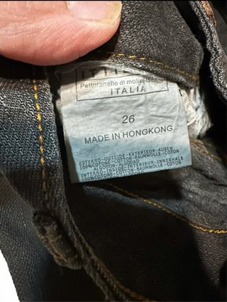 Pantalón D&G Gris Nuevo con Etiquetas,  Vaquero