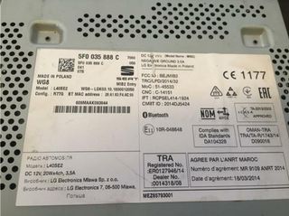 53924 pantalla gps 5f0035888c seat toledo (kg3)