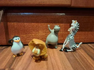 Figuras película Madagascar