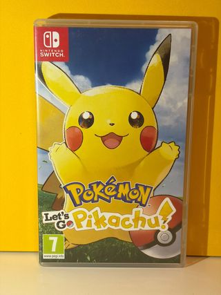 POKEMON LETS GO PIKACHU NINTENDO SWITCH