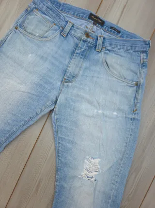 Vaqueros Massimo Dutti Clásicos Azul