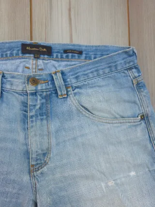 Vaqueros Massimo Dutti Clásicos Azul