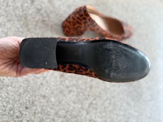 Zapatos de salón leopardo piel pelo