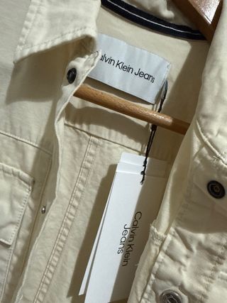 Chaqueta Calvin Klein Jeans Beige Talla S