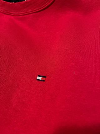 Sudadera Tommy Hilfiger Roja