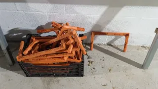 Peldaños polipropileno para pozos