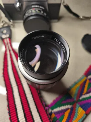 Conjunto Cámara Praktica + Lente Achiever