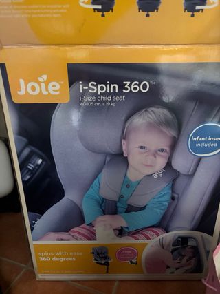 Silla Coche Joie i-Spin 360 i-Size
