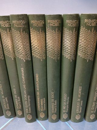 19 novelas , diferentes autores, Premios nobel