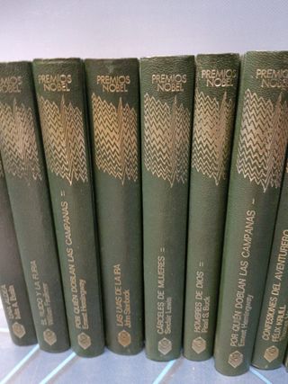 19 novelas , diferentes autores, Premios nobel