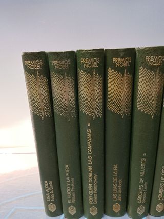 19 novelas , diferentes autores, Premios nobel