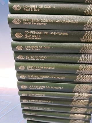 19 novelas , diferentes autores, Premios nobel