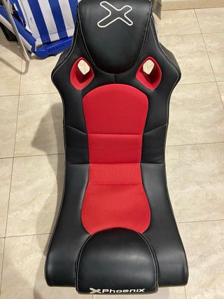 Sillón Gamer XPhoenix Negro y Rojo