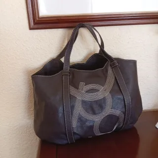 Bolso Piel Marrón Purificación García