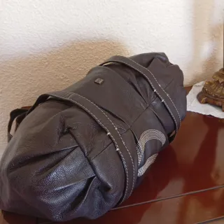 Bolso Piel Marrón Purificación García