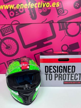 Casco Integral Helmets Stinger 2 C6 Fluor Gloss