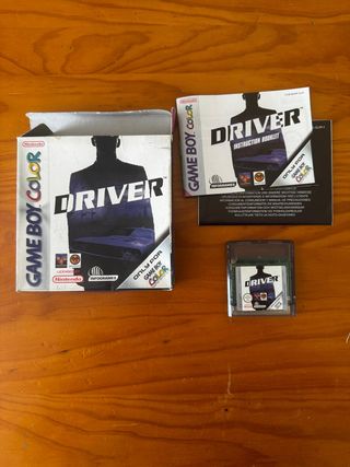 Driver Game Boy Color - Caja, Manual y Cartucho
