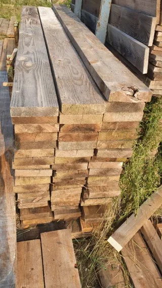 Tablones de madera rústica