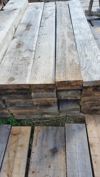 Tablones de madera rústica