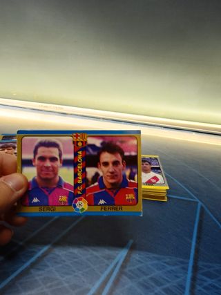 Lote Cromos Liga 96/97, más de 80