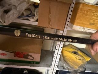 Caña de pescar con carrete