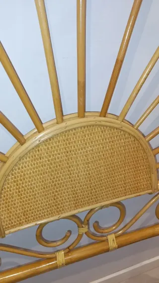 Cabecero de Mimbre Estilo Sol
