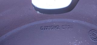 Llanta volkswagen 6jx15h2et38 bora 1.9 tdi 337198