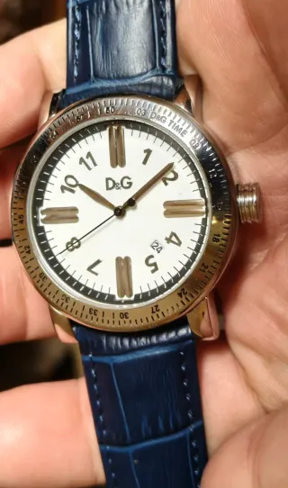 Reloj Dolce & Gabbana DW0483 Cuero Azul UNIXEX