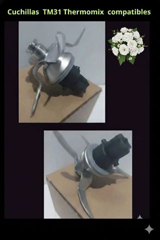 CUCHILLAS NUEVAS TM31 THERMOMIX COMPATIBLE
