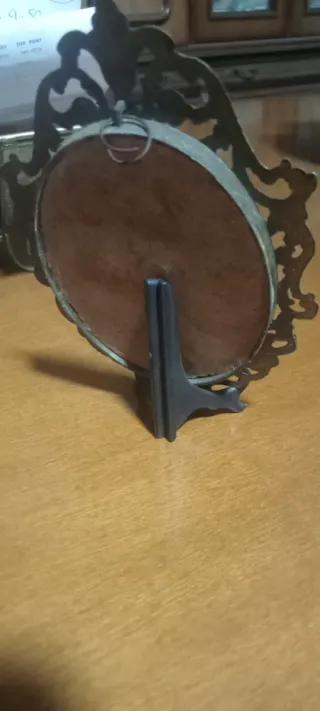 Lote 5 cuadros vintage con soporte