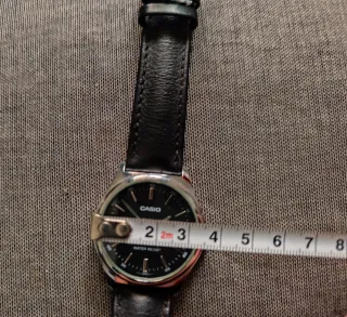 Reloj Casio Negro y Plateado