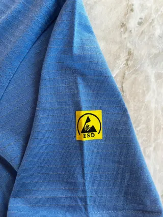 Maglia da lavoro antistatica blu