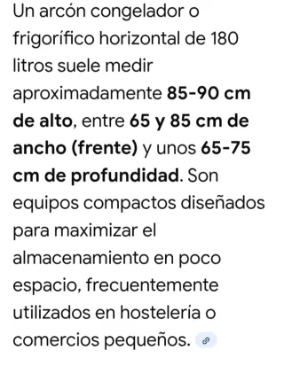 Arcón congelador Blanco