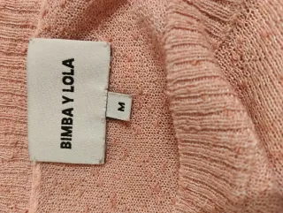 Jersey Primavera Mujer Bimba y Lola Talla M Rosa
