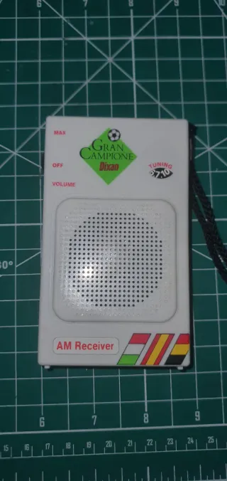 Radio AM Vintage Dixan Gran Campione
