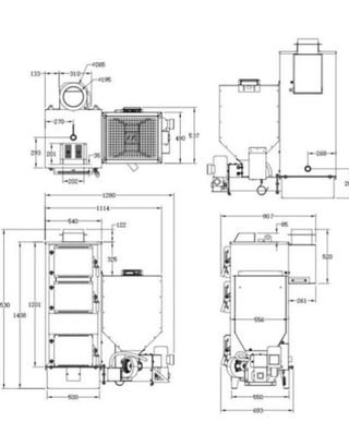 Caldera BOILER 34 policombustible Nueva MAD2001